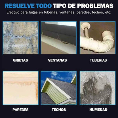 SellaTodo 500g – El Sellador Impermeable Más Potente para Grietas y Fugas