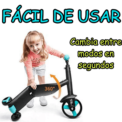 Triciclo Monopatín 3en1