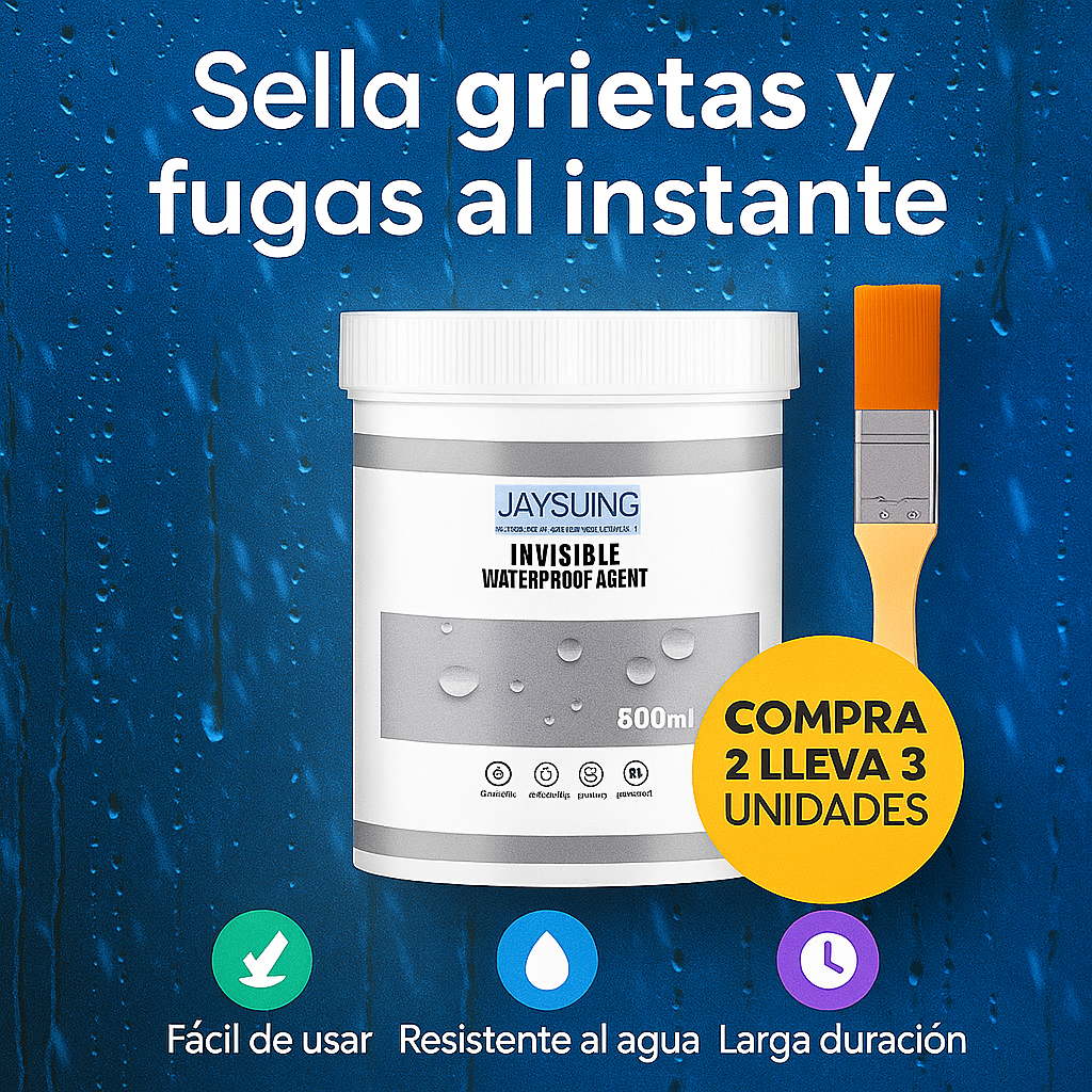 SellaTodo 500g – El Sellador Impermeable Más Potente para Grietas y Fugas